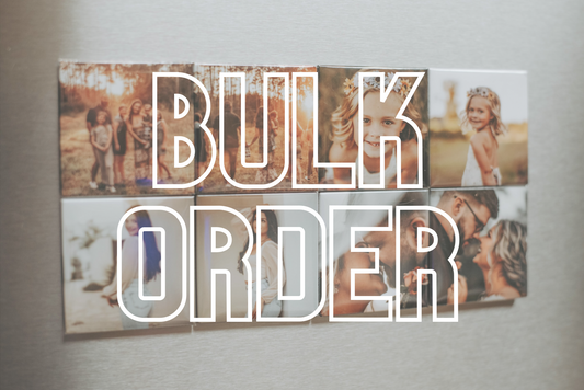 Bulk Order Custom Photo Magnets